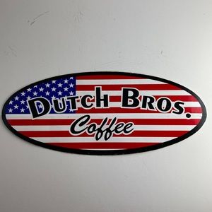 Dutch Bros “American” sticker